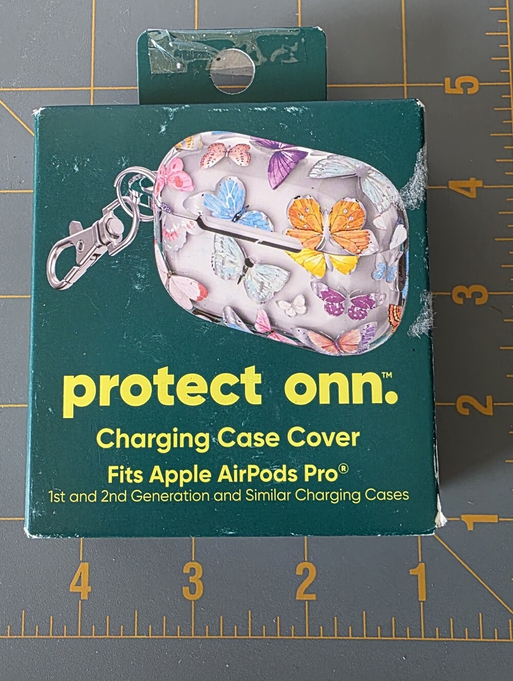 Butterfly Print Charging Case Cover for Apple AirPods Pro NEW